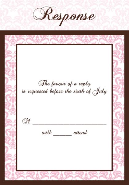 The Richmond RSVP Cards