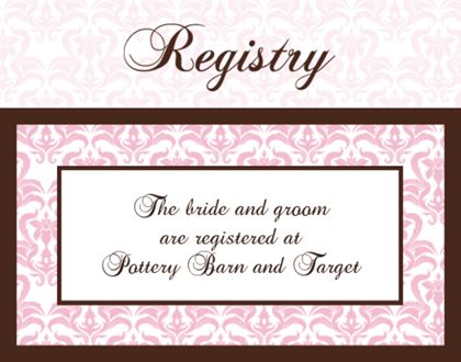 The Richmond Registry Cards