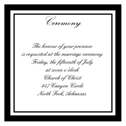 The San Jose Ceremony Cards