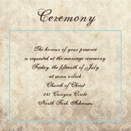 The Santa Ana Ceremony Cards