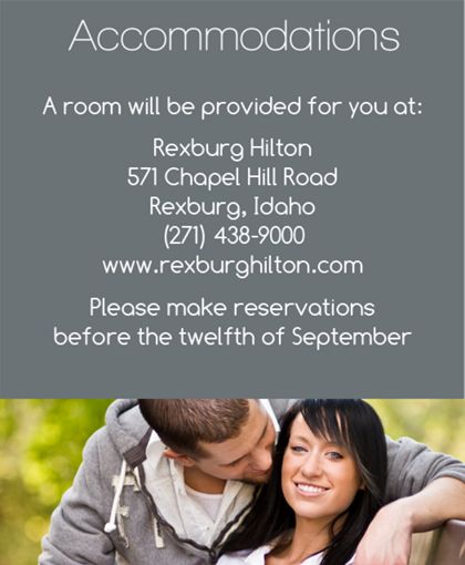 The Seattle Accommodation Cards