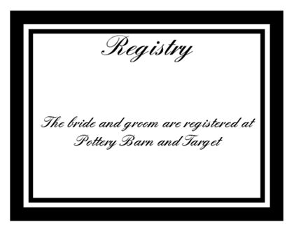 The Washington Registry Cards