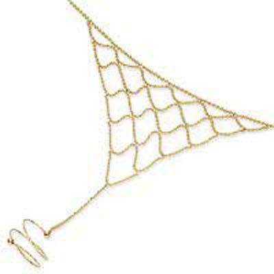10K Gold Love Bracelet with Attached Ring