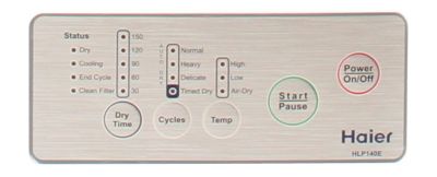 Haier 2.6 cu ft Compact Dryer