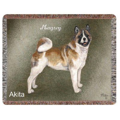 Dog Personalized Throw