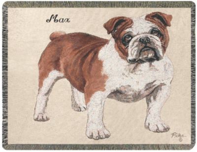 Dog Personalized Throw
