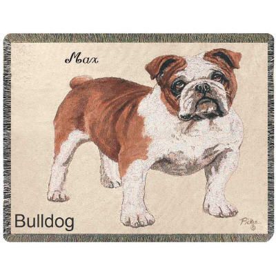 Dog Personalized Throw