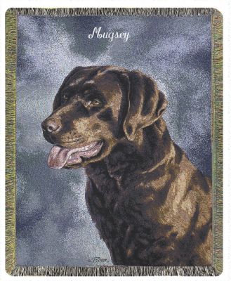 Dog Personalized Throw