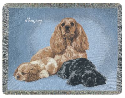 Dog Personalized Throw