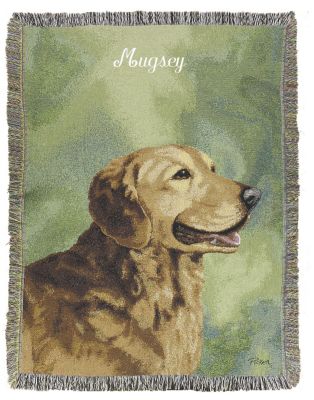 Dog Personalized Throw