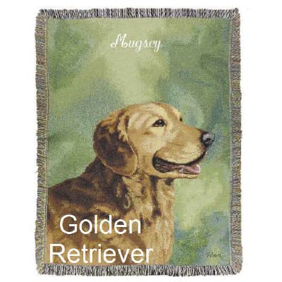 Dog Personalized Throw