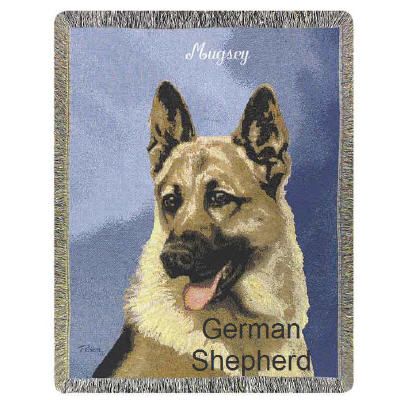 Dog Personalized Throw