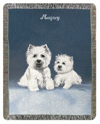 Dog Personalized Throw