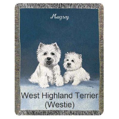 Dog Personalized Throw