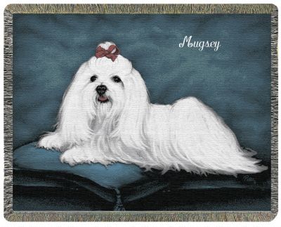 Dog Personalized Throw
