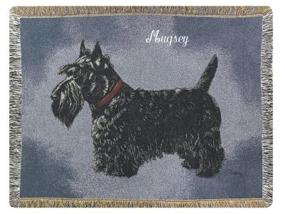 Dog Personalized Throw