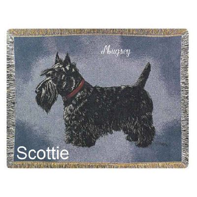 Dog Personalized Throw