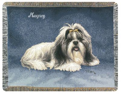 Dog Personalized Throw
