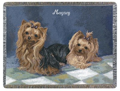 Dog Personalized Throw