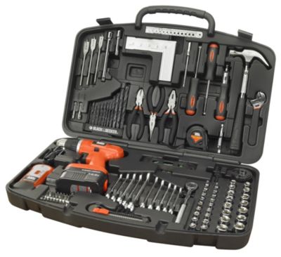 Black & Decker 14.4V Cordless Drill Project Kit