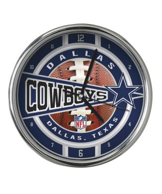 NFL Chrome Clock