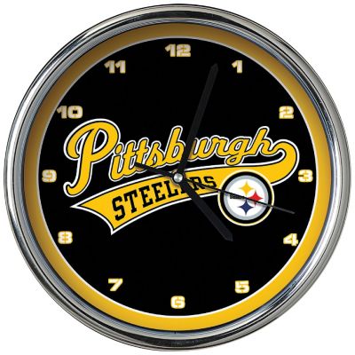 NFL Chrome Clock