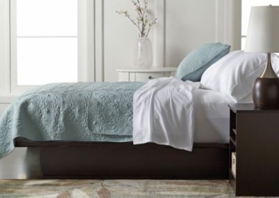 South Shore Platform Bed Collection - Chocolate
