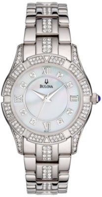 Bulova Ladies' Swarovski Crystal Bracelet Watch