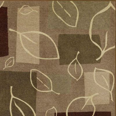 Dalyn Monterey Leaves Rugs Black