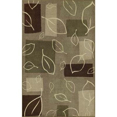 Dalyn Monterey Leaves Rugs Black