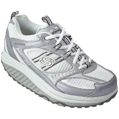 Calzado deportivo Skechers Fitness Shape Ups de horma ancha p/mujer