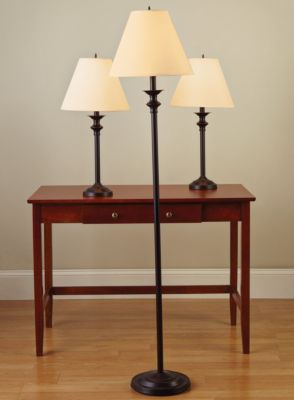 Sectional, Saddle + Lamp Set