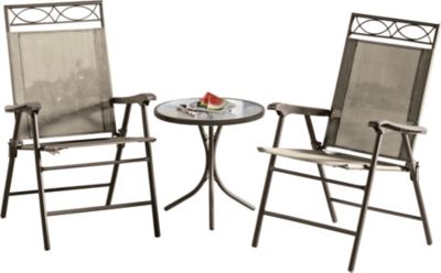 McLeland Design™ Key Largo Set/2 Patio Chairs