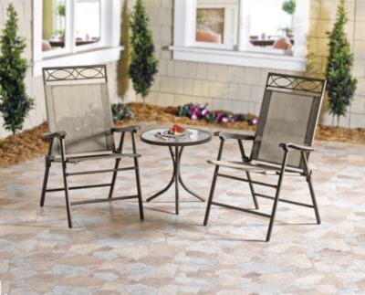 McLeland Design™ Key Largo Set/2 Patio Chairs