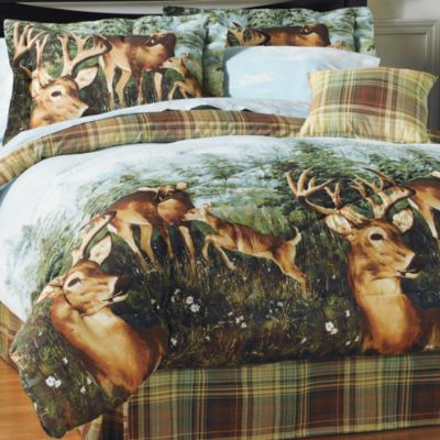 Lodge Bedding  on Midnight Wolves Comforter Set Lodge Bed Set Northcrest Timber Point