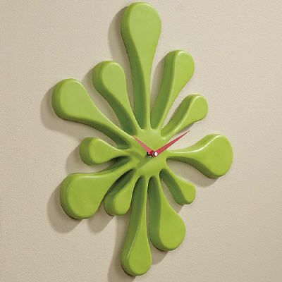 Splat Clock - Choice of 3 Colors