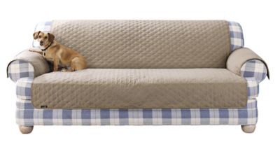 Sure Fit Quilted Duck Sofa Pet Cover