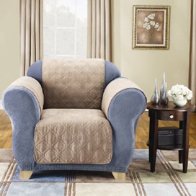 Sure Fit Quilted Suede Pet Throw Collection
