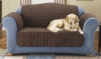 Sure Fit Quilted Suede Pet Throw Collection