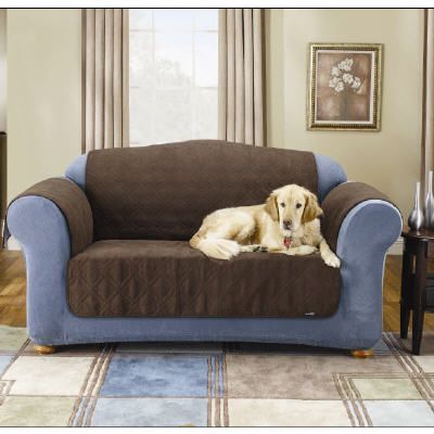Sure Fit Quilted Suede Pet Throw Collection
