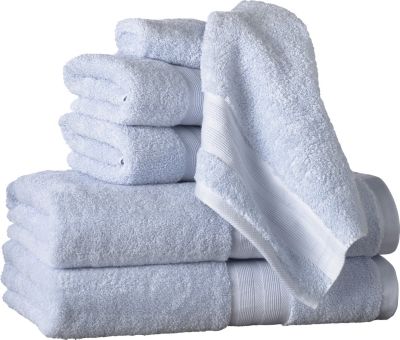 6 Piece Organic Bath Towels