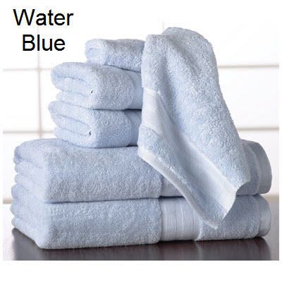 6 Piece Organic Bath Towels