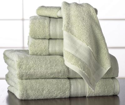 6 Piece Organic Bath Towels