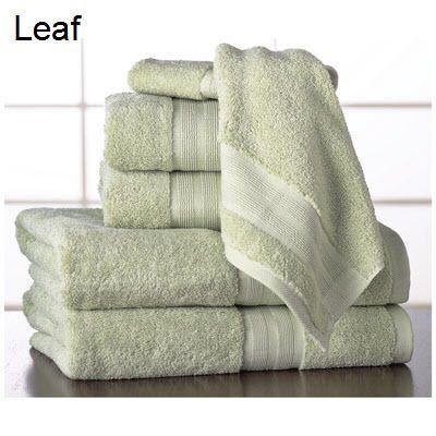 6 Piece Organic Bath Towels