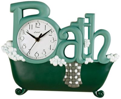 Bath Clock 5 Piece Set