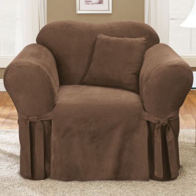 Sure Fit Classic Suede Box Slipcover Collection
