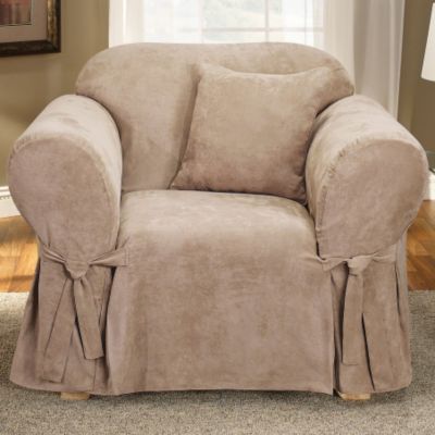 Sure Fit Classic Suede Box Slipcover Collection