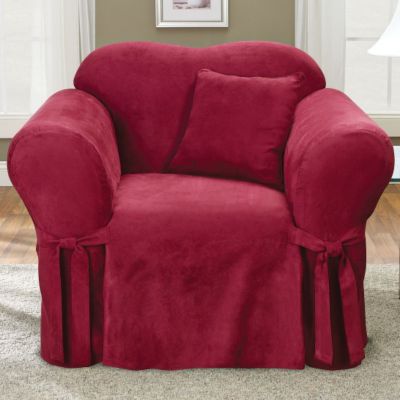 Sure Fit Classic Suede Box Slipcover Collection