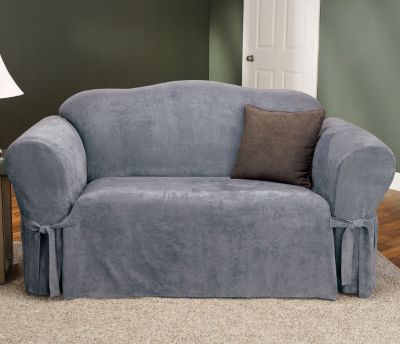 Sure Fit Classic Suede Box Slipcover Collection
