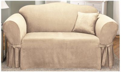 Sure Fit Classic Suede Box Slipcover Collection
